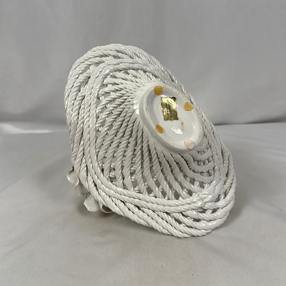 Lanzarin Ceramic Capodimonte Roses Made in Italy - Picture 8 of 16